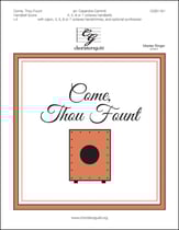Come, Thou Fount Handbell sheet music cover